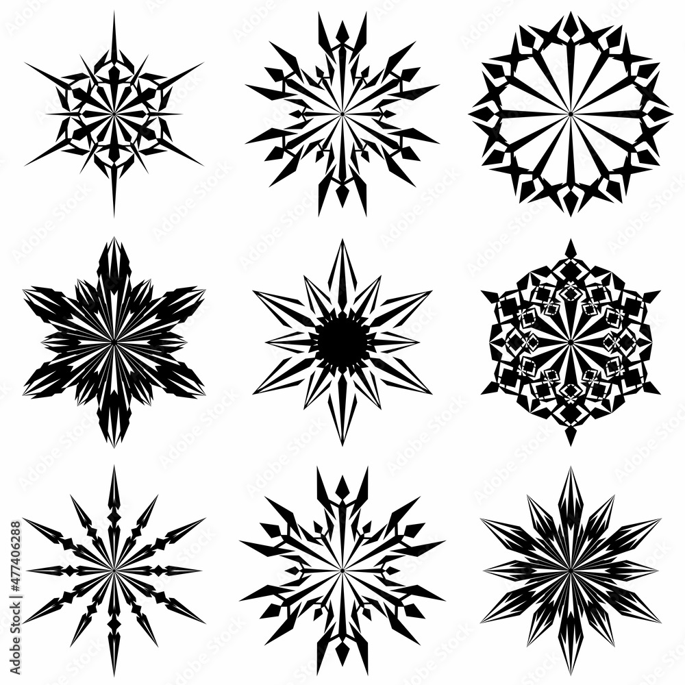 Obraz premium Tribal_blayer_006_Single_19