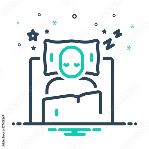 Mix icon for sleep