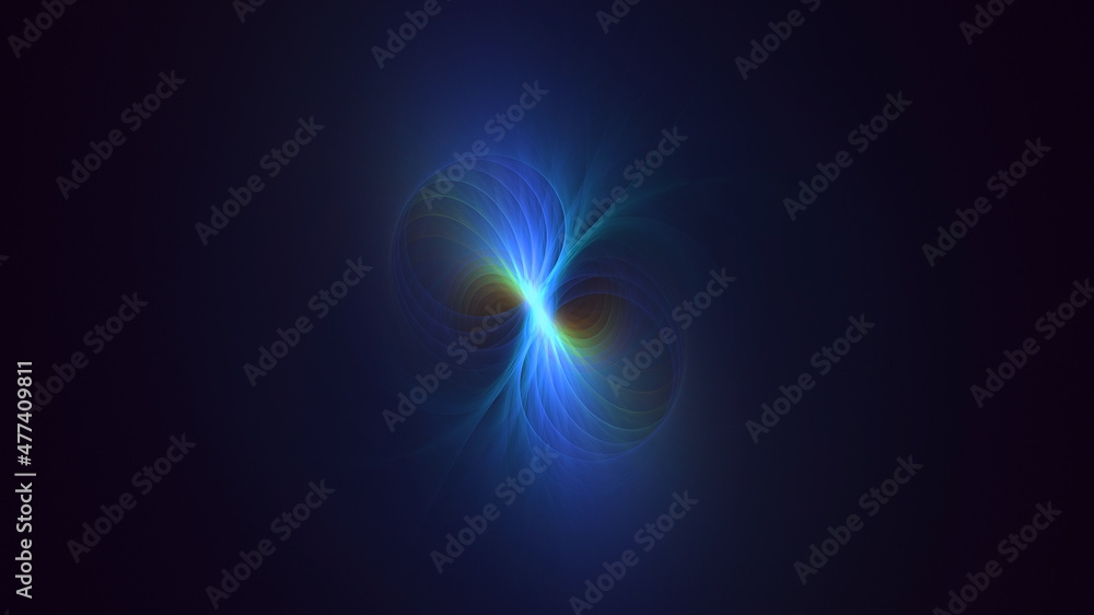 3D rendering abstract colorful fractal light background 3D rendering abstract colorful fractal light background