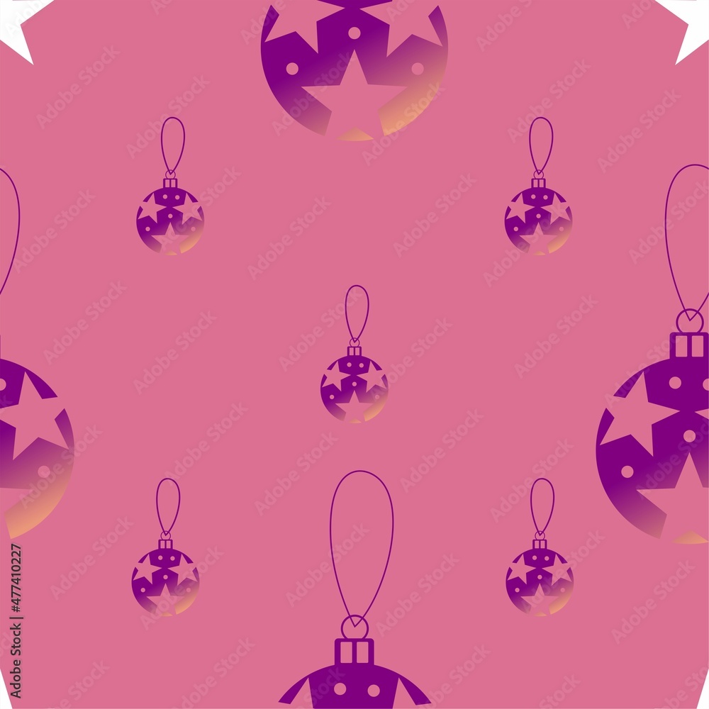 Christmas greetings with decoration star of tree Christmas greetings with decoration star of tree