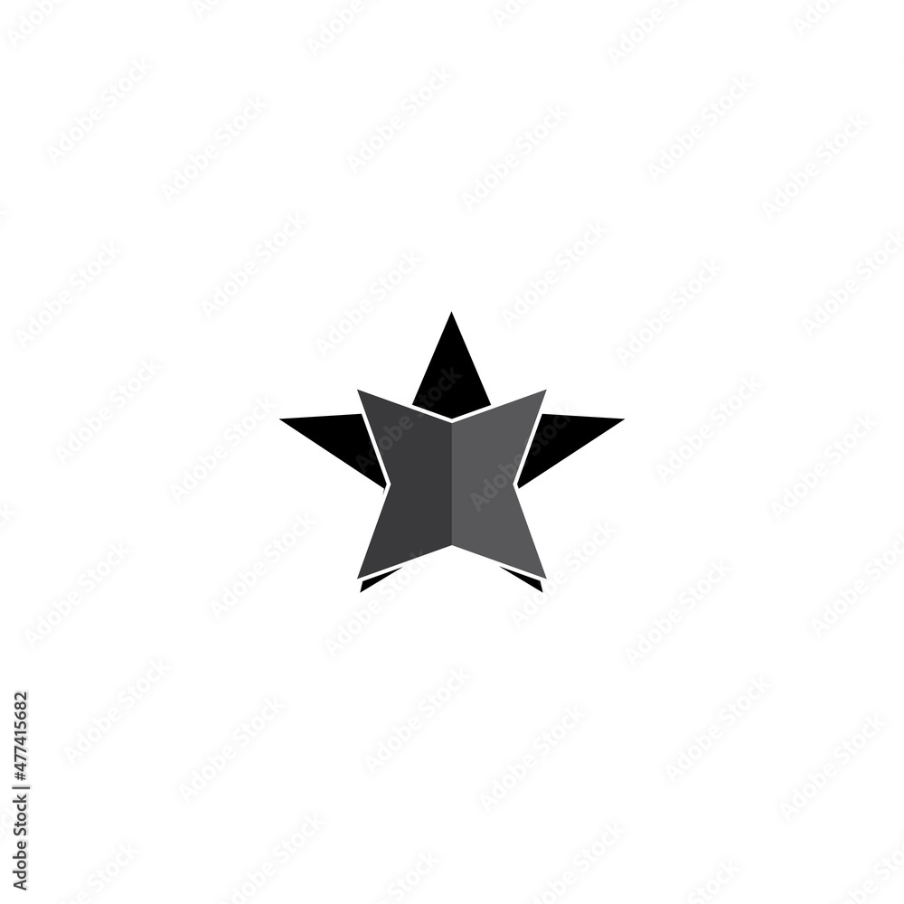 Star icon Template vector illustration design Star icon Template vector illustration design