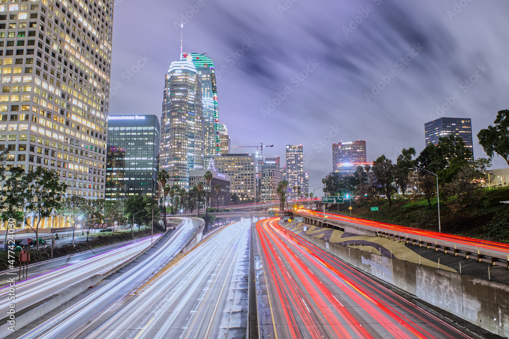 Los Angeles Landscape at Night Los Angeles Landscape at Night