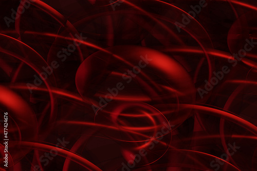 Abstract red background. 3d illustration, 3d rendering