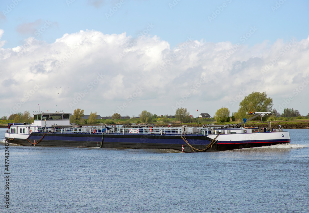 A dutch ship on the river the Lek A dutch ship on the river the Lek