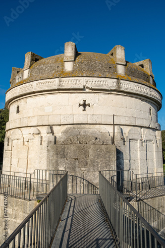 Mausoleum of Theodoric. Ravenna, Emilia Romagna, Italy, Europe. photo