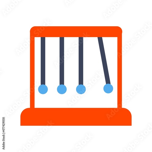 Pendulum Flat Vector Icon Design