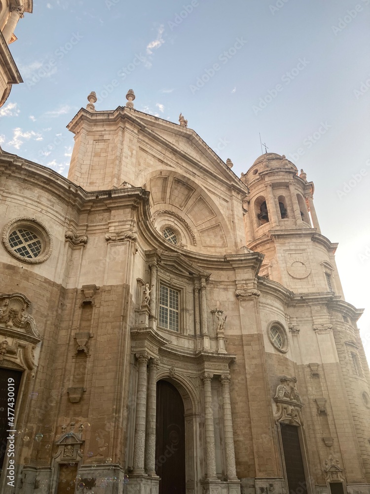 Obraz premium Cathedral, Cadiz, Andalusia, Spain