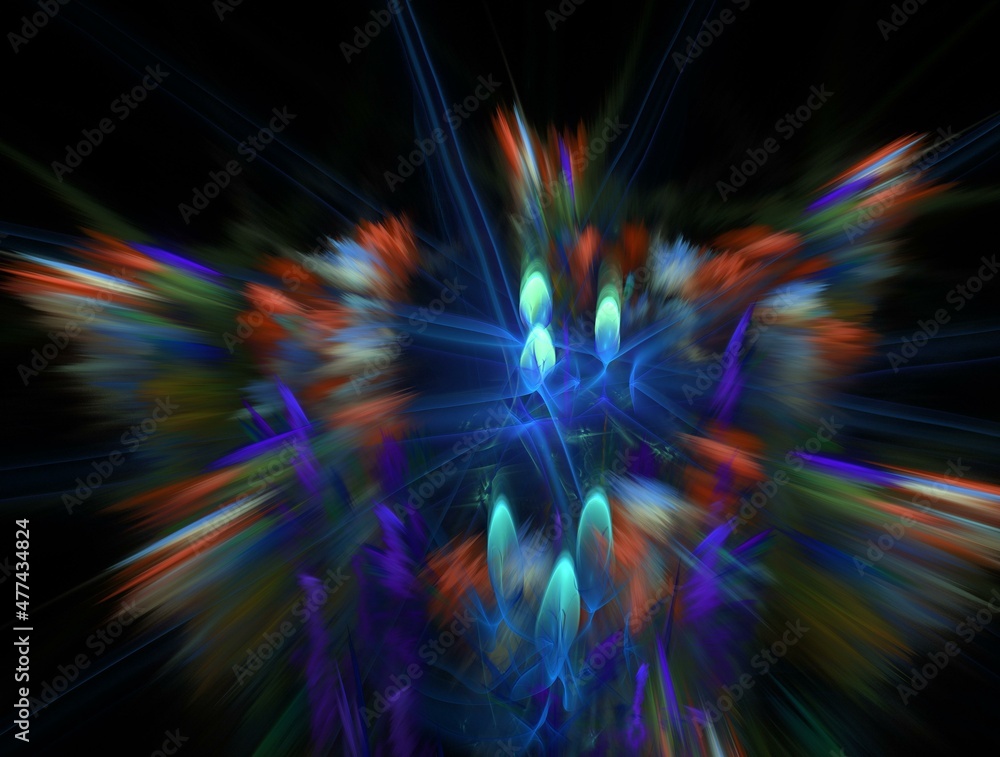 Imaginatory fractal abstract background Image Imaginatory fractal abstract background Image