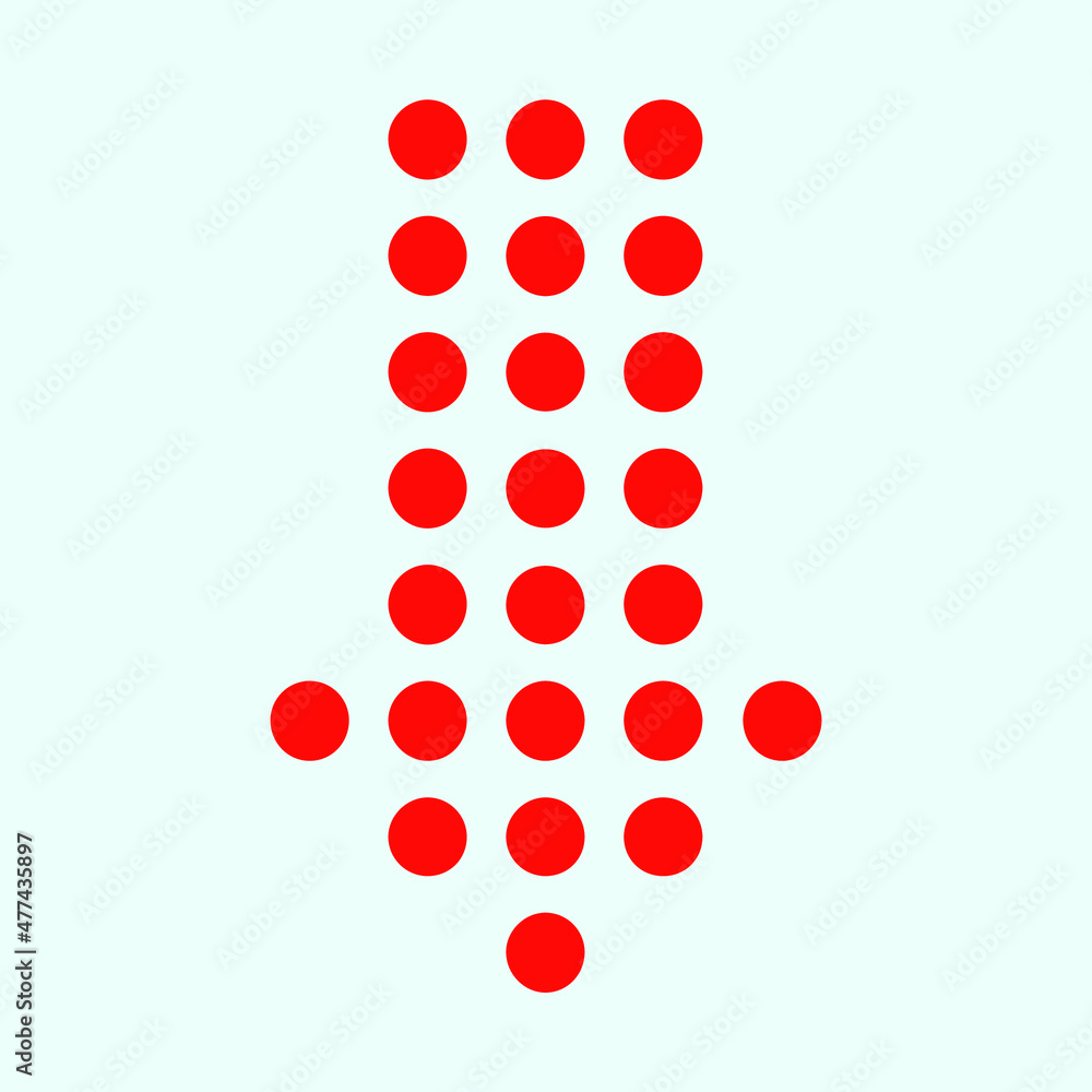 Red arrow icon vector EPS- 10 Red arrow icon vector EPS- 10