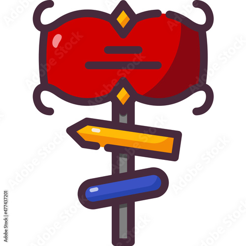 sign line icon