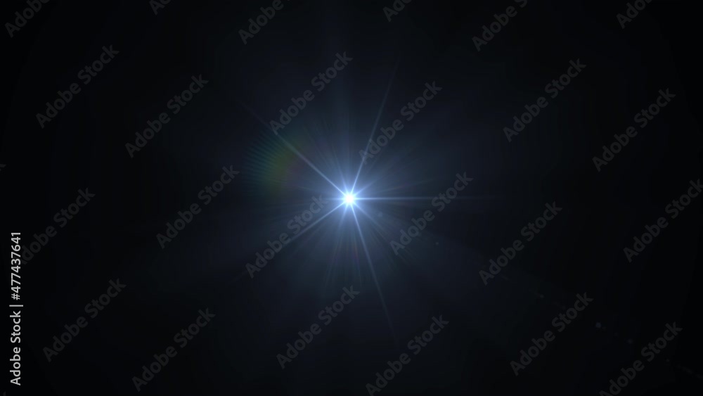 Optical lens flare effect. 4K resolution. Very high quality and realistic.on black background Optical lens flare effect. 4K resolution. Very high quality and realistic.on black background