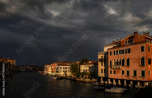cityscape of Europe  ,beautiful landscape photography of Venice , old historical buildings and churches in Italy   © Tariq