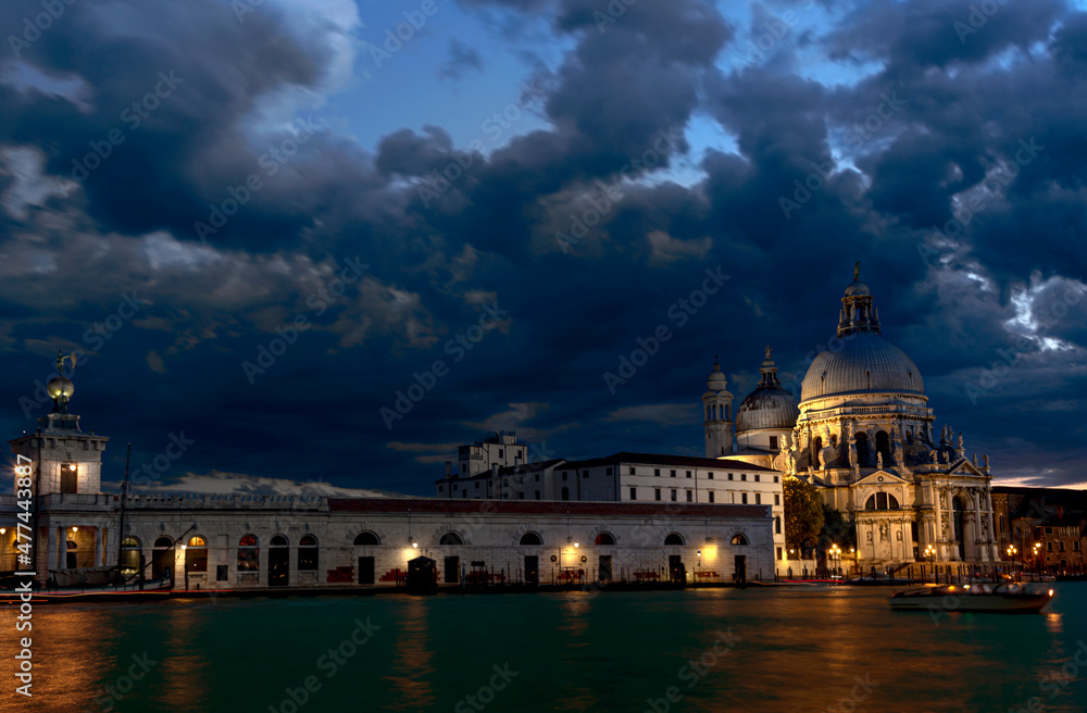 Saint Mary of Health, Santa Maria della Salute in Venice a beautiful church in Venice Italy 