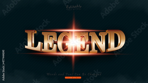 legend text effect