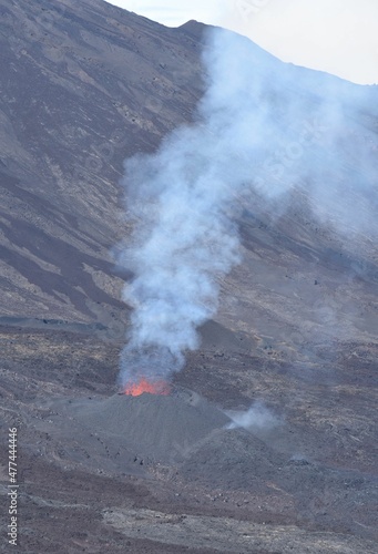 Piton de la Fournaise. Eruption décembre 2021. ile de la Réunion, Océan Indien © Didier San Martin