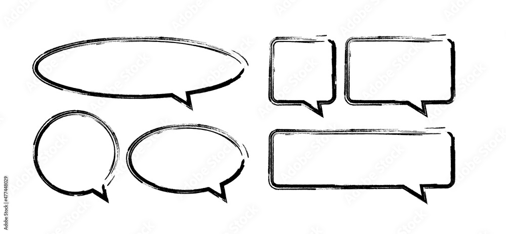 Fototapeta premium Dymki rysunki