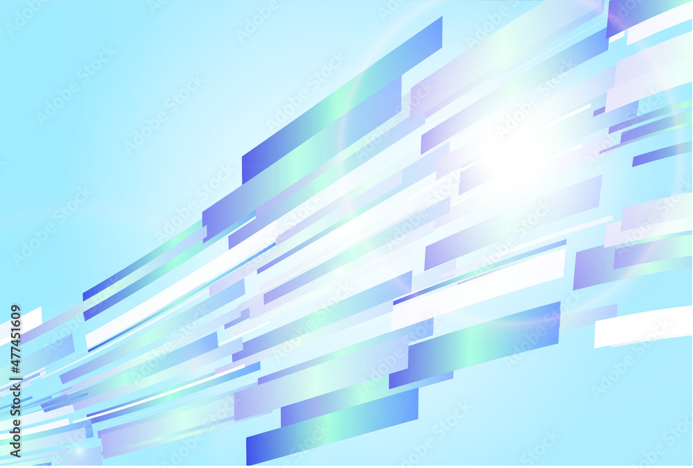 テクノロジーと光のブルーの壁紙
