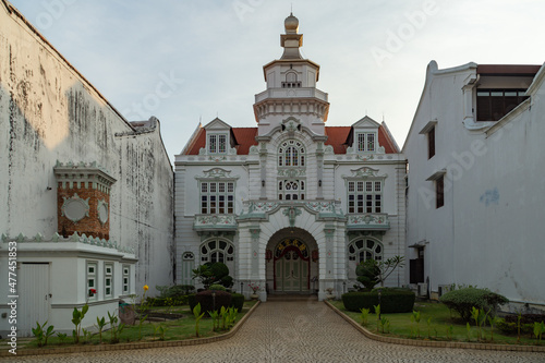 The Chee Clan Mansion is the ancestral home of the Chee family, Malacca City, Malaysia. photo