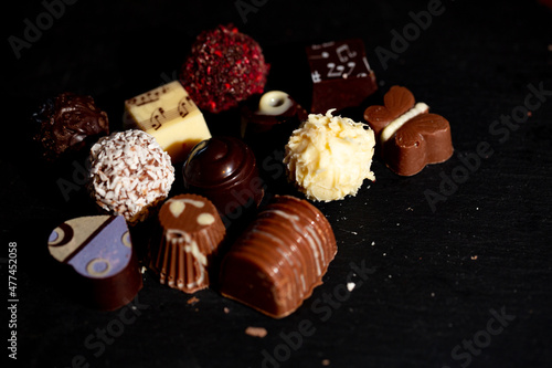 Fototapeta kuchenna Pralinen