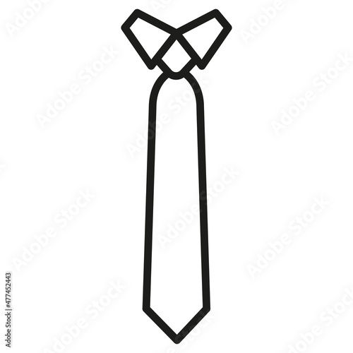 Krawat, ikona.