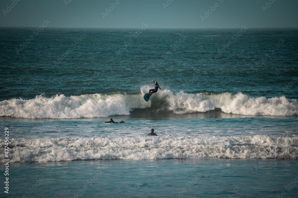Surfer at whitesands