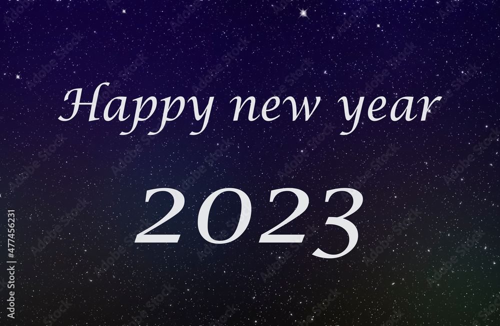 happy new year 2023 background