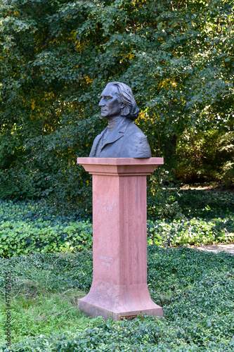 The Ferenc Liszt Monument in Warsaw