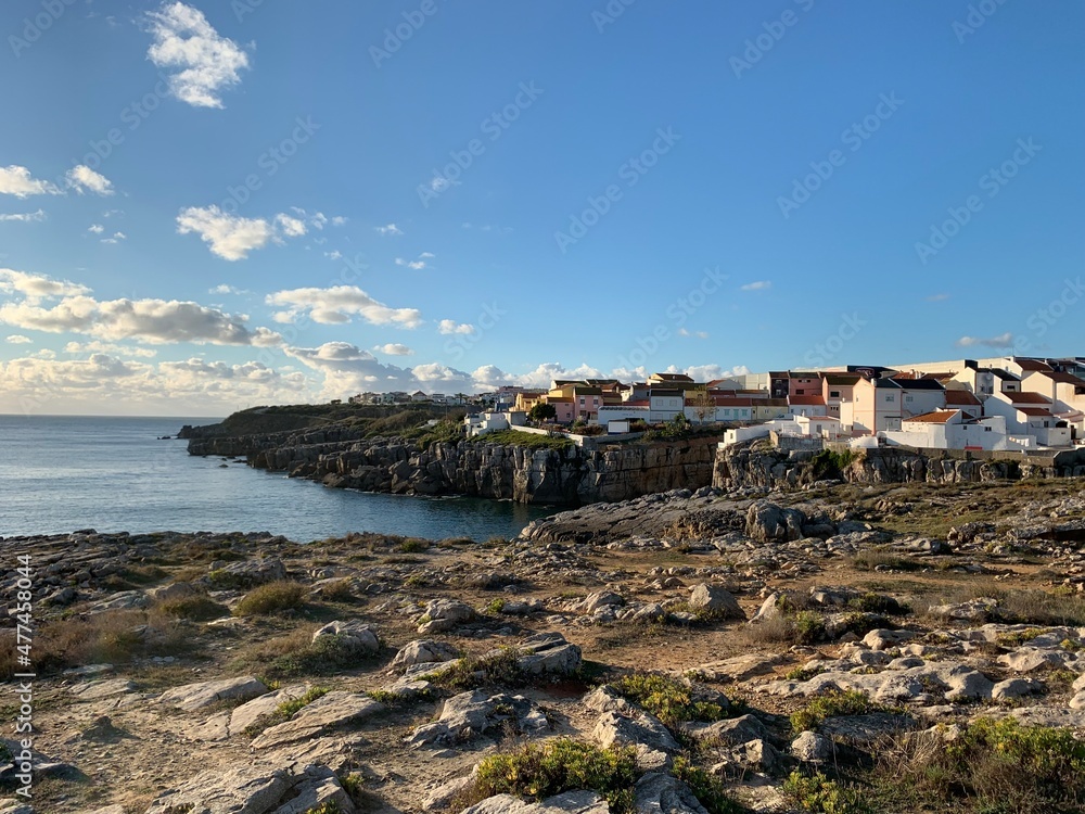 View of Peniche town, Portugal