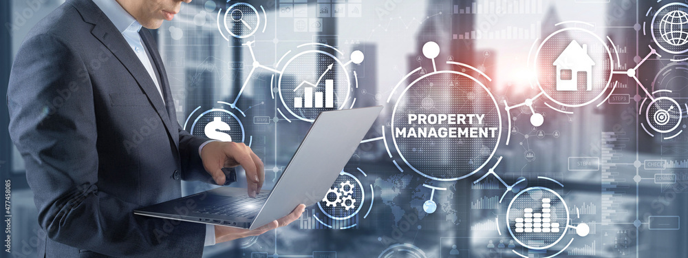 Property management. Maintenance and oversight of real estate and physical property