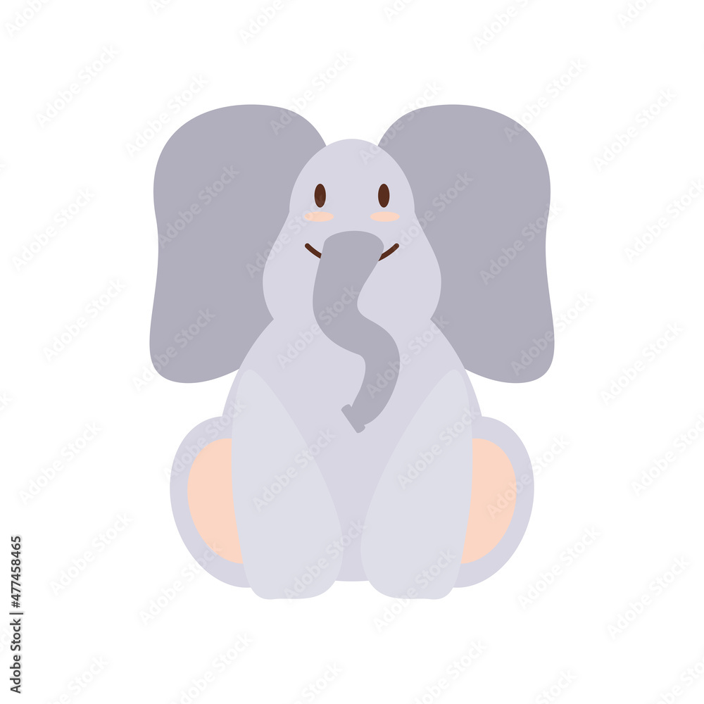 Obraz premium cute elephant toy