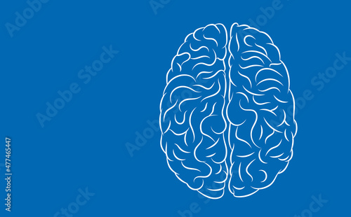 icona, testa, cervello, mente, neuroni