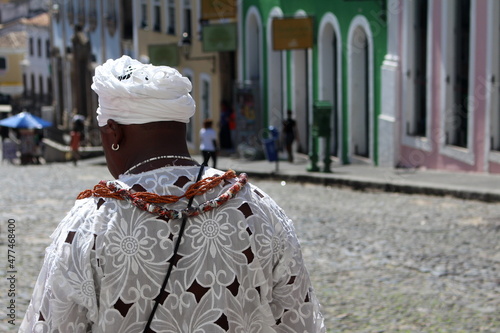 Baiano no pelourinho photo