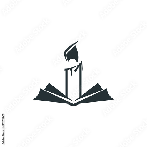 Book club logo design, book club logo ideas, icon, label, emblem