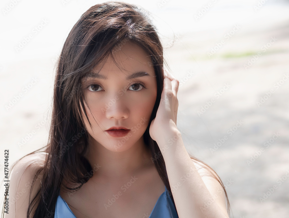 Face of beautiful woman ,portrait model posing, Face of beautiful woman ,portrait model posing,