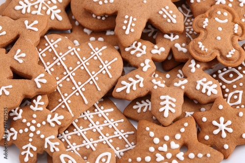 Gingerbread cookies.