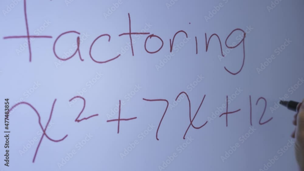 Closeup of marker writing on interactive whiteboard. Closeup of marker writing on interactive whiteboard.