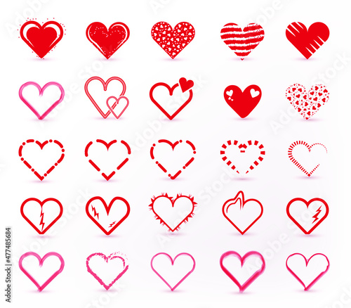 background, celebration, cute, day, decoration, design, greeting, heart, hearts, holiday, icon, illustration, love, modern, passion, red, romance, romantic, shape, simple, style, symbol, tenderness, v