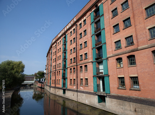 The old Waterways Building on the Nottingham Canal in the UK