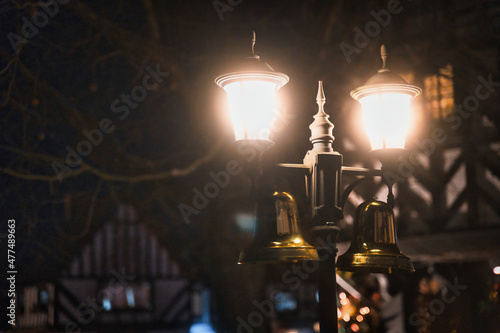 クリスマスの街灯