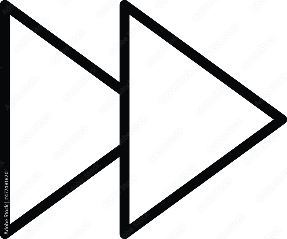 Forward Vector Icon Desing Illustration Forward Vector Icon Desing Illustration