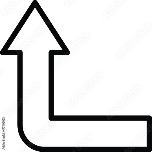 Turn up Vector Icon Desing Illustration