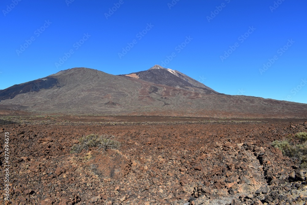 
Volcano called El Teide, in Tenerife