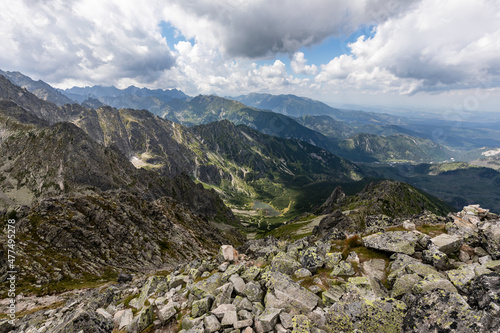 trekking in the Slovak mountains