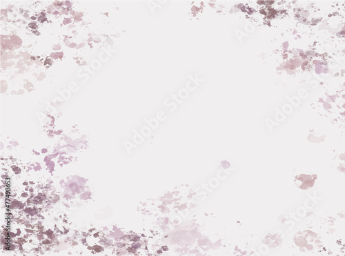 Abstract purple liquid marble or watercolor background. Vector illustration design template for wedding invitation