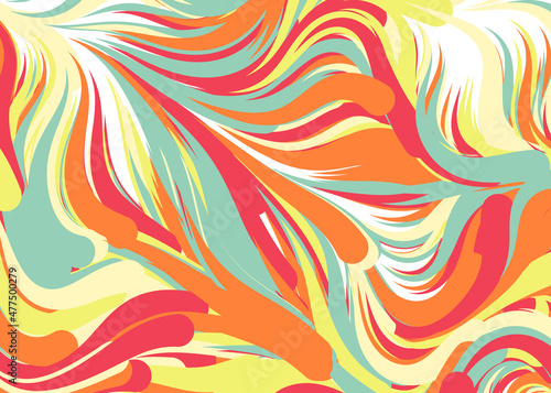 Abstract Perlin Noise Geometric Pattern generative computational art illustration