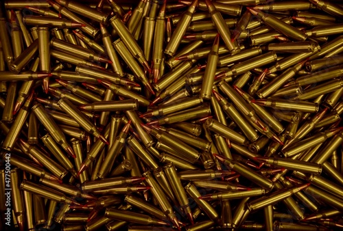 pile of bullets