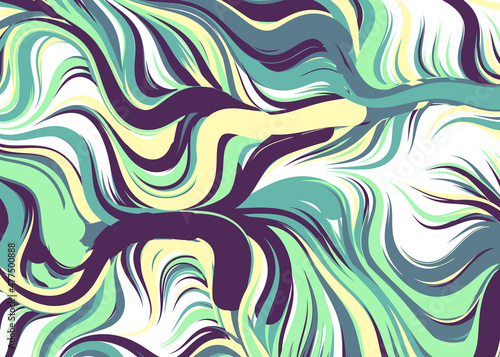 Abstract Perlin Noise Geometric Pattern generative computational art illustration
