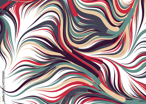 Abstract Perlin Noise Geometric Pattern generative computational art illustration