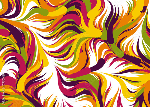 Abstract Perlin Noise Geometric Pattern generative computational art illustration