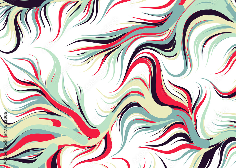 Obraz premium Abstract Perlin Noise Geometric Pattern generative computational art illustration
